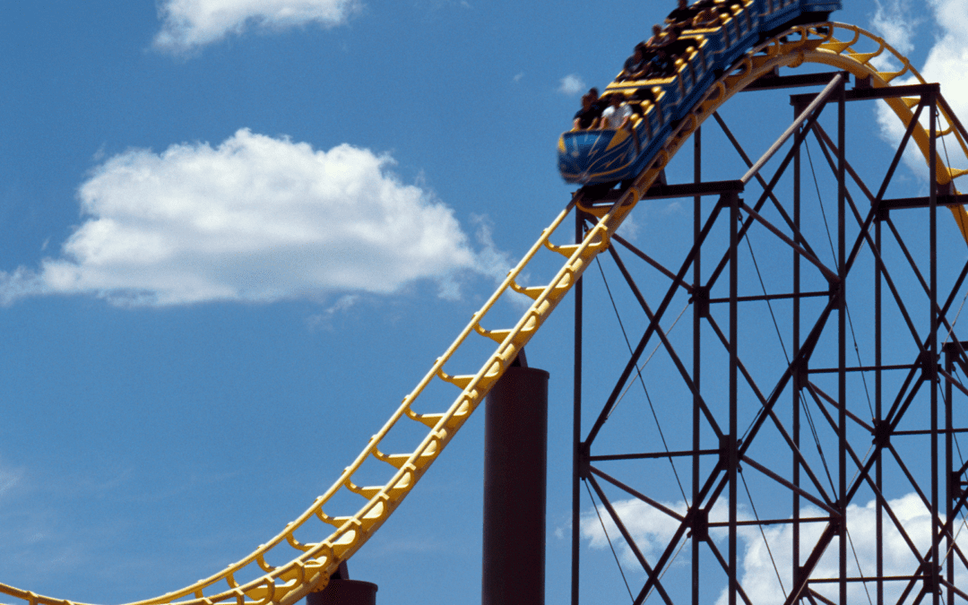 Rollercoaster representing the Change Curve
