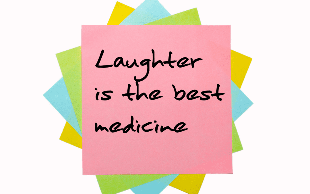 Laughter is the best medicine post-it note